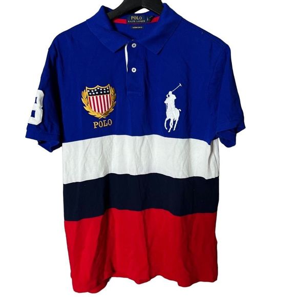 Polo Ralph Lauren Big Pony Short Sleeve Large - Picture 2 of 2